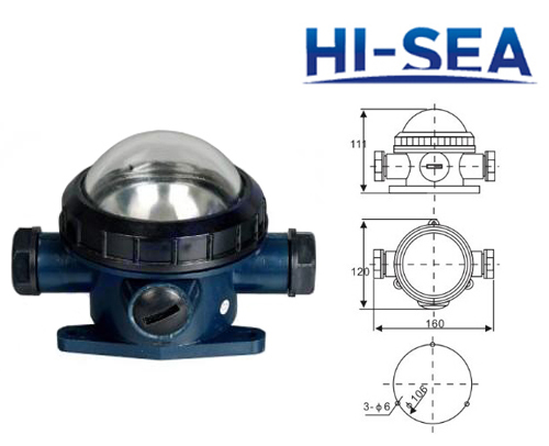 Plastic Incandescent Pendant Light