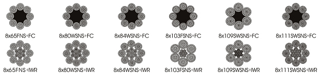 Point Line Contacted Steel Wire Rope