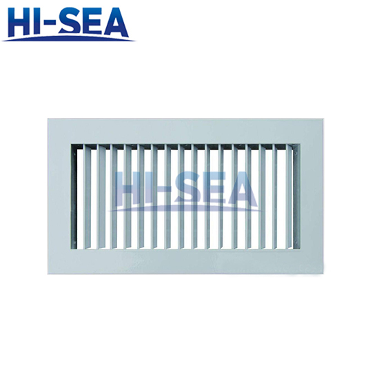 Single-layer grille air outlet