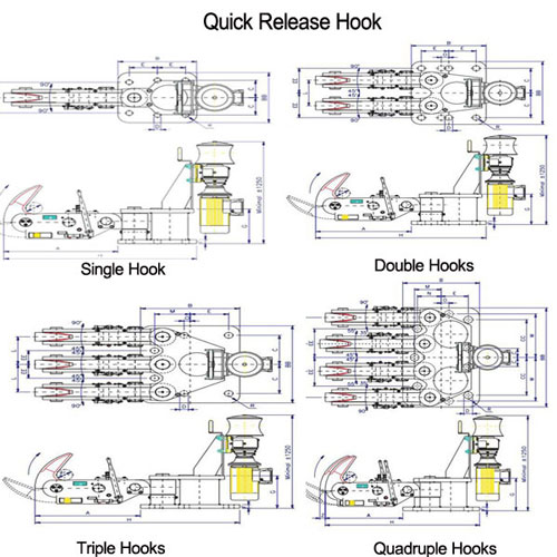 Quick Release Mooring Hook