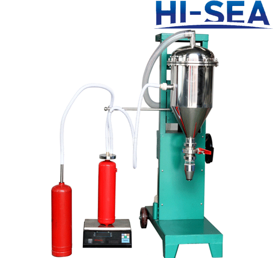 Semi-automatic Fire Extinguisher Powder Filling Machine 