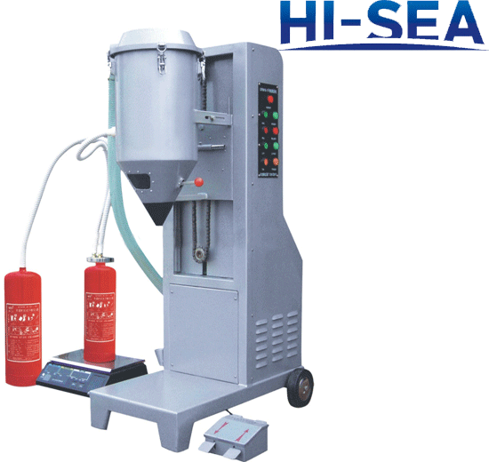 Semi-automatic Fire Extinguisher Powder Filling Machine 