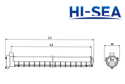 Explosion-proof Fluorescent Light