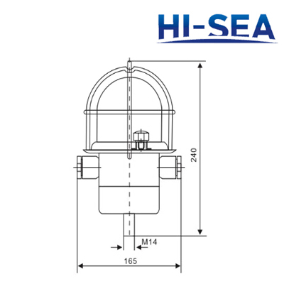 Steel Incandescent Pendant Light