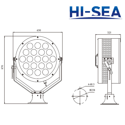 Marine LED Search Light