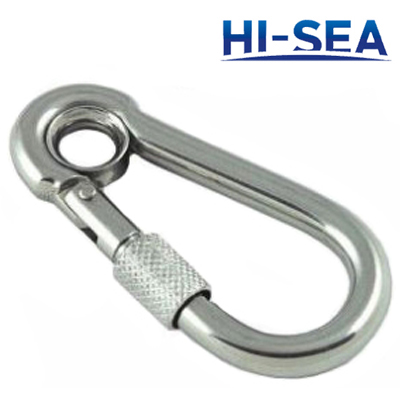 Snap Hook with Screw and Eyelet