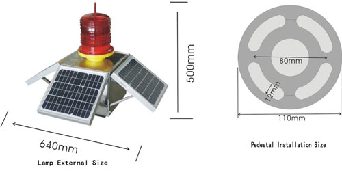 Solar Intelligent Navigation Signal Light