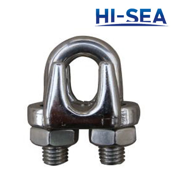 Polished Stainless Steel US Type Wire Rope Clip