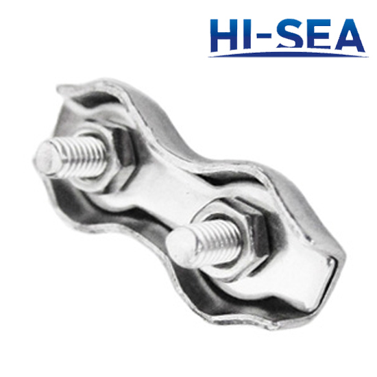 Stainless Steel Duplex Wire Rope Clip