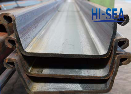 600*210mm U-shaped Steel Sheet Pile