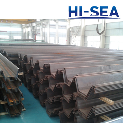 450-1050mm Width Steel Sheet Pile