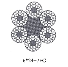 Ungalvanized and Galvanized Steel Wire Rope 624