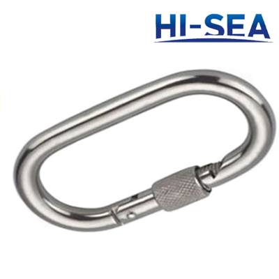 Straight Snap Hook with Safety Screw