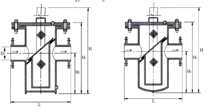 Straightway Basket Filter