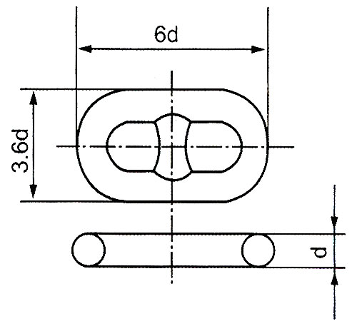 66mm R3S Mooring Chain