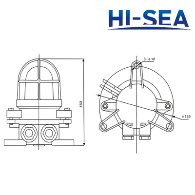 Synthetic Resin Work Light