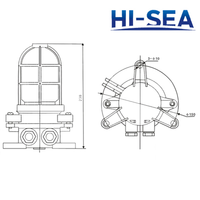Synthetic Resin Work Light