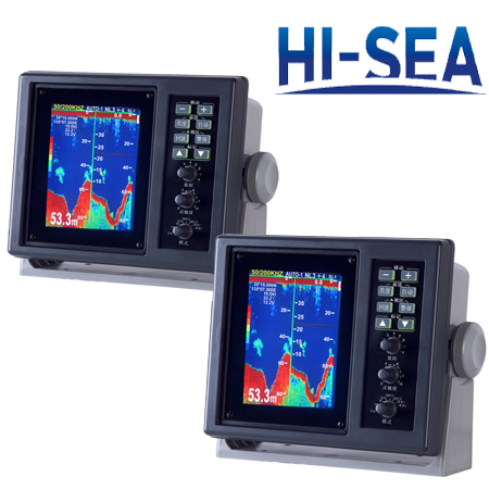 5.6-Inch Depth Sounder And Fish Finder Combo