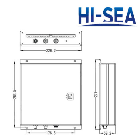5.7-Inch Echo Fish Finder