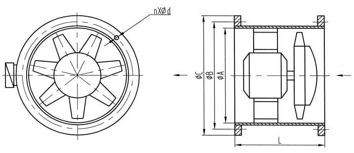 JCZ(CZ) Marine Axial Flow Fan