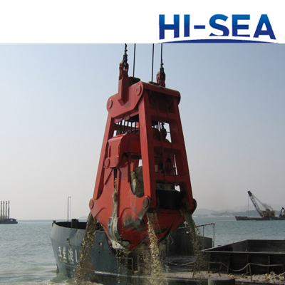 Underwater Four Ropes Dredging Grab