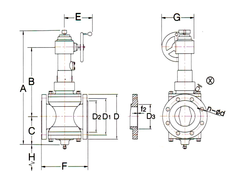 Worn Gear Operated General Valve 